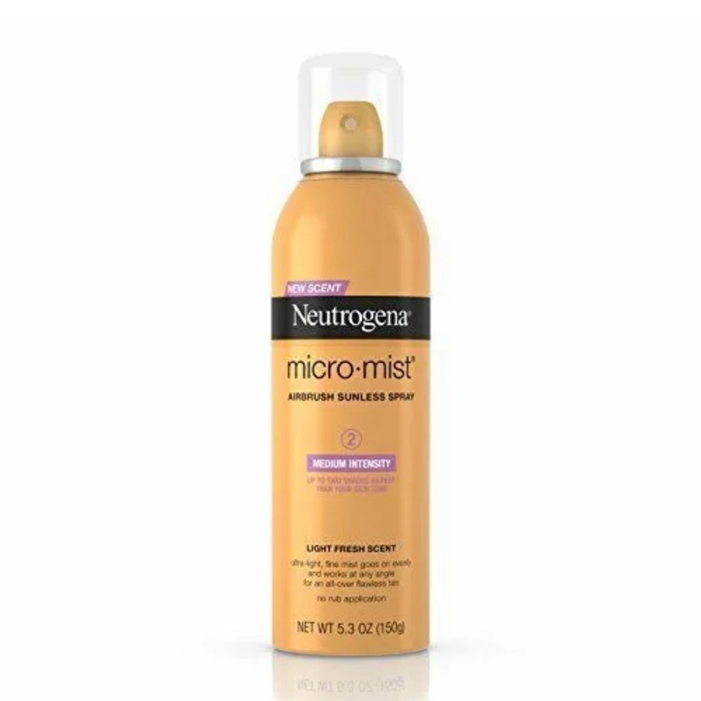 Neutrogena MicroMist Airbrush Sunless Tan - Medium Tint, 5.3 oz